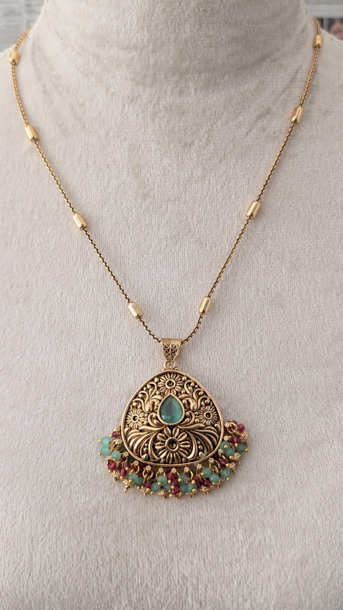 Aliana Pendant Set necklace sets - Outbox House