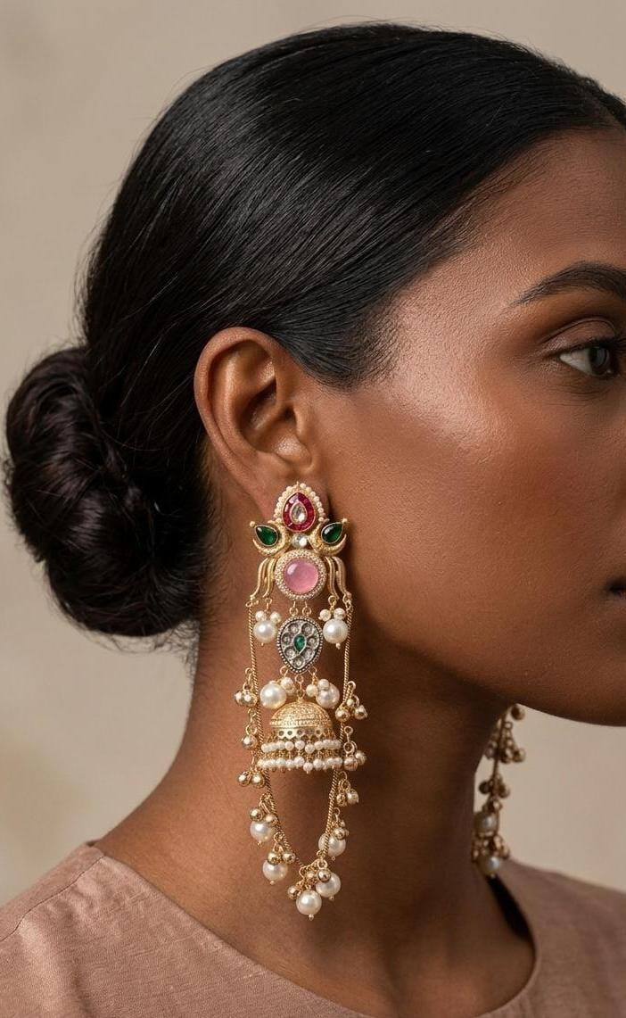Mukhi Kashmiri Earrings - Outbox House